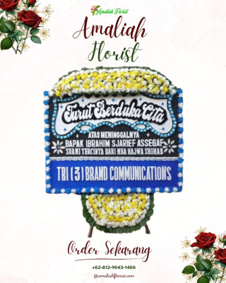 Papan Bunga Duka di BUTON